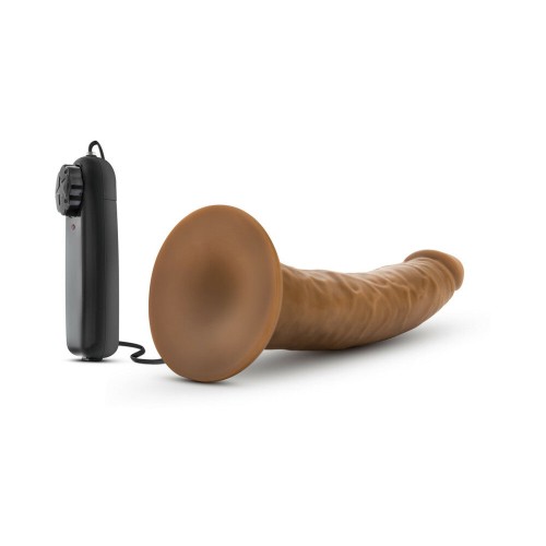 Dr. Skin Dr. Dave 7 in. Vibrating Dildo