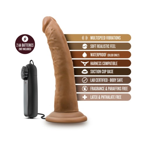 Dildo Vibrante Dr. Dave de 7 in.