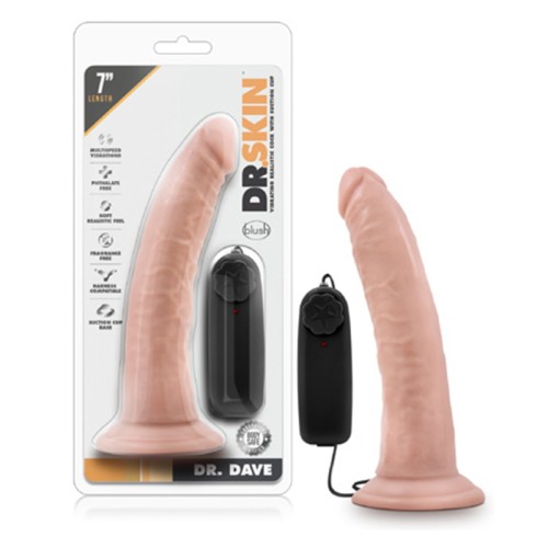 Dildo Vibrador Realista Dr. Dave de 7 Pulgadas de Dr. Skin