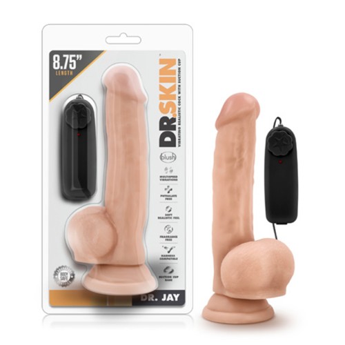 8.75 Inch Dr. Jay Realistic Vibrating Dildo