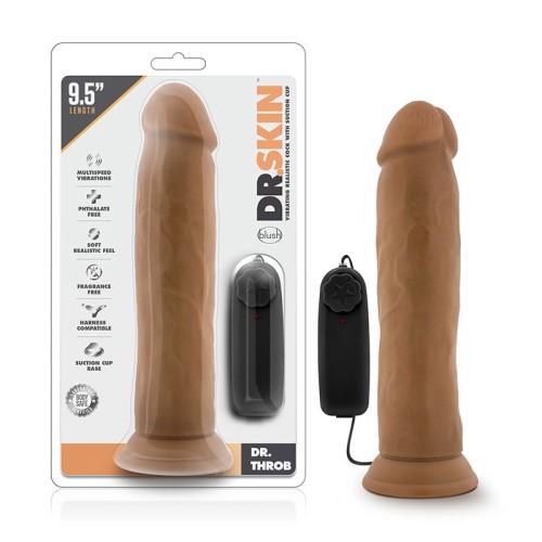 Dildo Vibrador Dr. Throb de 9.5 in