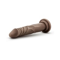 Dr. Skin 7.5 in. Realistic Dildo Brown for Pleasure