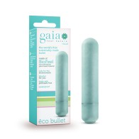 Vibrador Bullet Ecológico Gaia de Velocidad Única Aqua