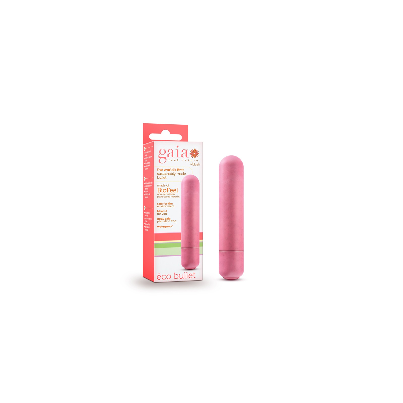 Gaia Eco Bullet Vibrator Coral