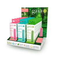 Display de 18 Piezas Gaia Eco Bullet para Placer Ecológico