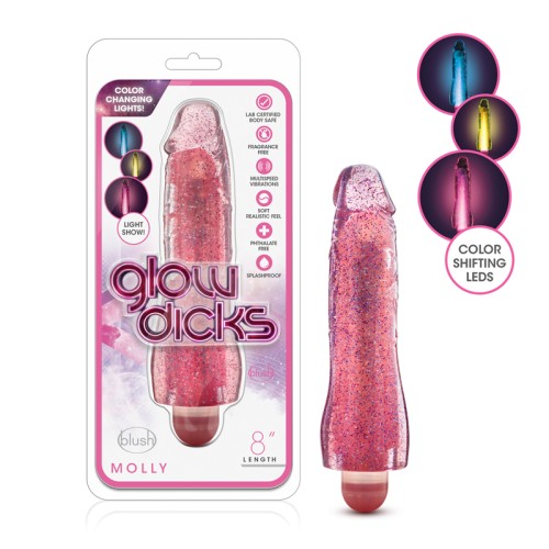 Glow Dicks Molly Color Changing Vibrator for Fun Nights