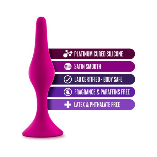 Luxe Silicone Medium Beginner Anal Plug