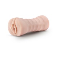 M for Men Ashley Vagina Stroker with Bullet Vibrator Beige