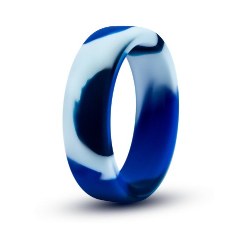 Anillo de Cock de Silicona de Rendimiento Camuflaje Azul