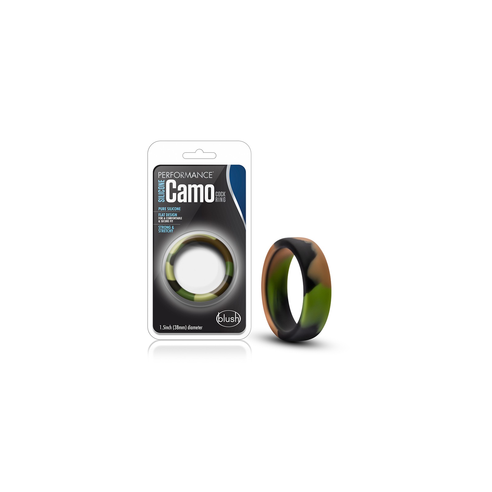 Performance Camo Cock Ring for Enhanced Pleasure