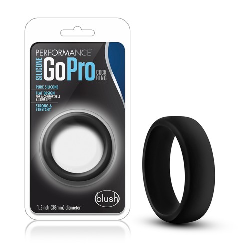 Performance Anillo Cock Silicone Go Pro Negro