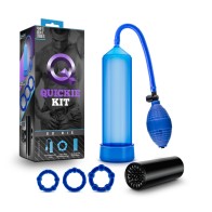 Quickie Kit Go Big Bomba, Estimulador y Set de Anillos