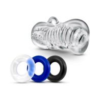 Kit Quickie Stroker para Auto Placer con Set de Anillos para el Pene