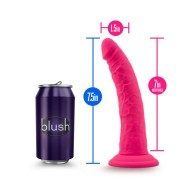 Ruse Jimmy Dildo Silicona Realista 7.5 Pulgadas Rosa Caliente