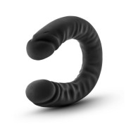 Dildo Doble Slim Realista de Silicona Ruse 18 in. Negro