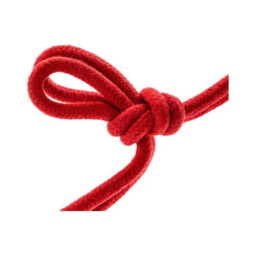 Temptasia 32 ft Cotton Bondage Rope in Red