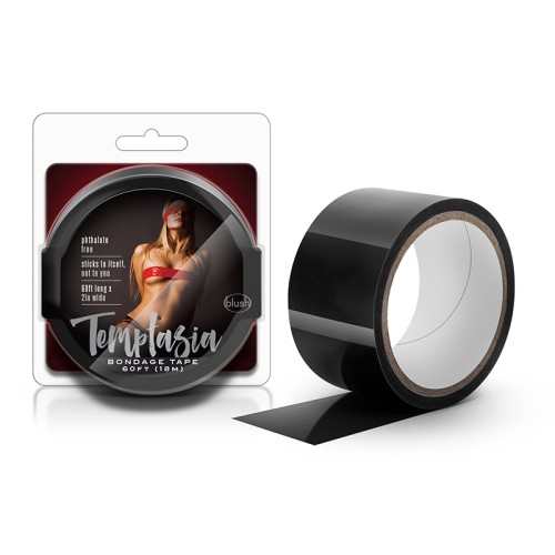 Temptasia Bondage Tape 60 ft. / 18 m Black