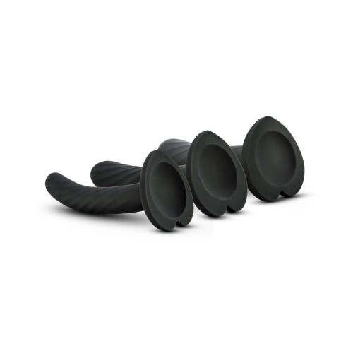 Temptasia Twist 3-Piece Silicone Dildo Set