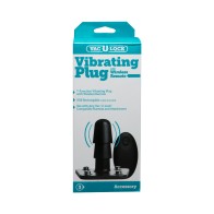 Vac-U-Lock Vibrating Plug with Remote for Ultimate Pleasure