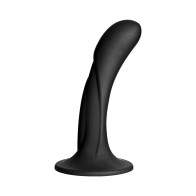 Vac-U-Lock G-Spot Silicone Dildo Attachment in Black