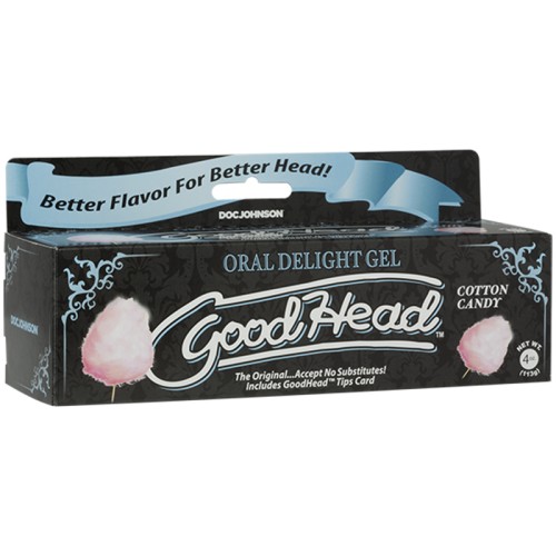 Gel Oral Delight GoodHead 4 oz Algodón de Azúcar