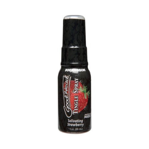 GoodHead Tingle Spray Salivating Strawberry - Intimate Sensation