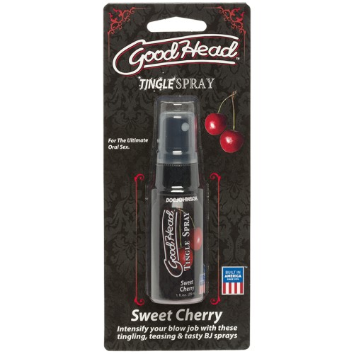 Spray GoodHead Sensación Tingle Sabor Cereza Dulce 1 oz.