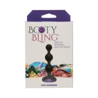 Booty Bling Jeweled Wearable Silicone Beads Purple