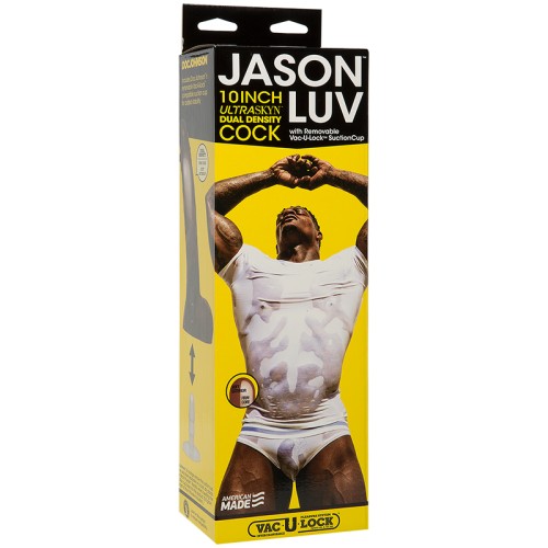 Cock Jason Luv de 10 Pulgadas ULTRASKYN con Ventosa Removible