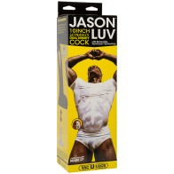 Cock Jason Luv de 10 Pulgadas ULTRASKYN con Ventosa Removible