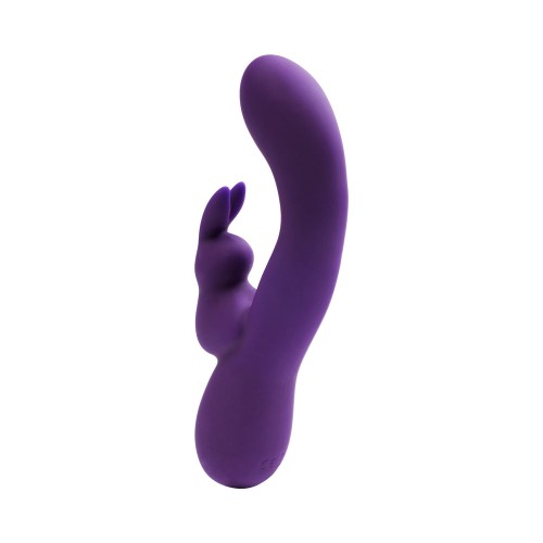 VeDO Kinky Bunny Rechargeable Rabbit Vibrator - Deep Purple