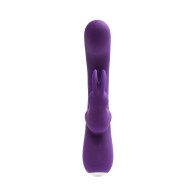 VeDO Kinky Bunny Rechargeable Rabbit Vibrator - Deep Purple