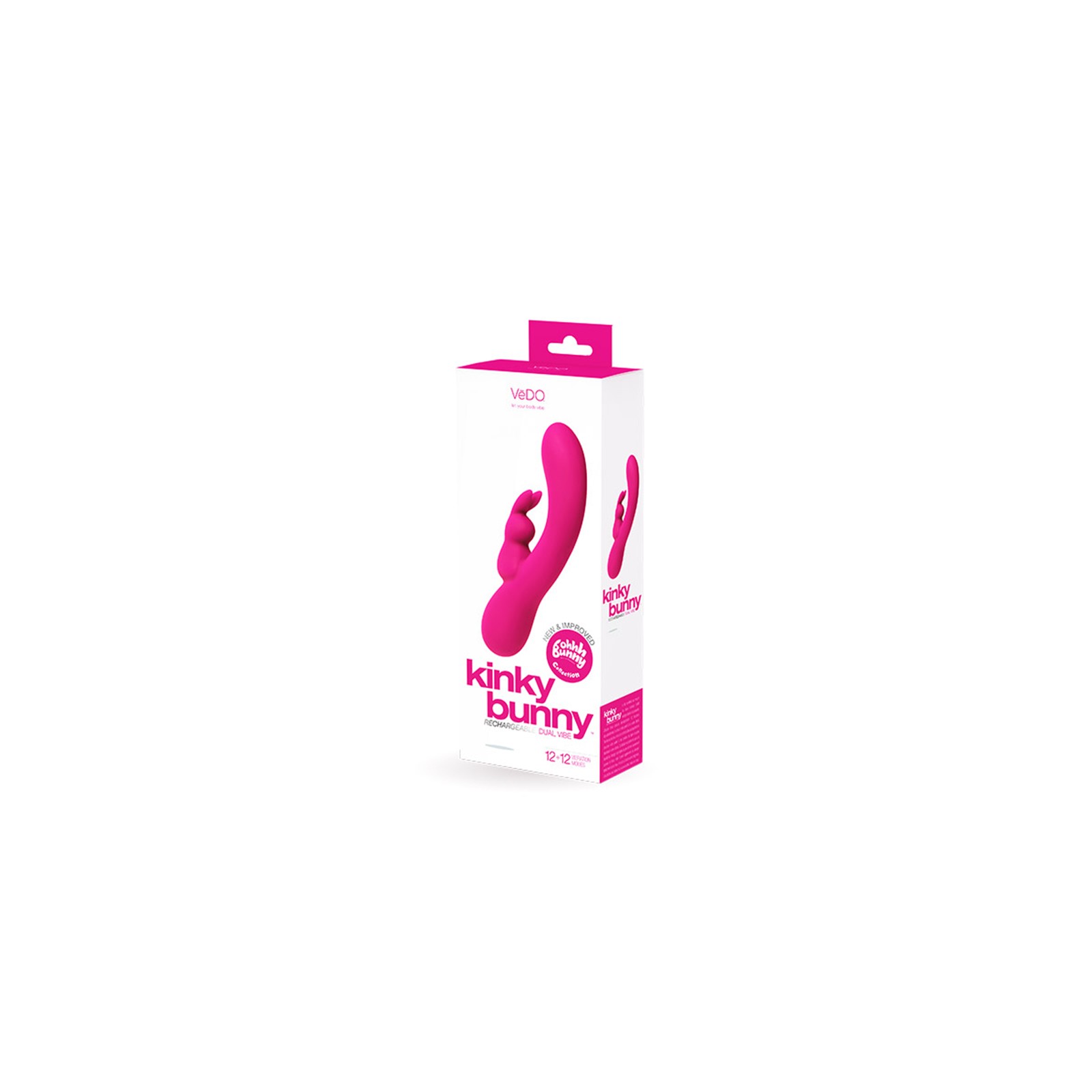 VeDO Kinky Bunny Rabbit Vibrator Pink