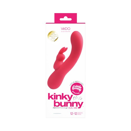 VeDO Kinky Bunny Rabbit Vibrator Pink