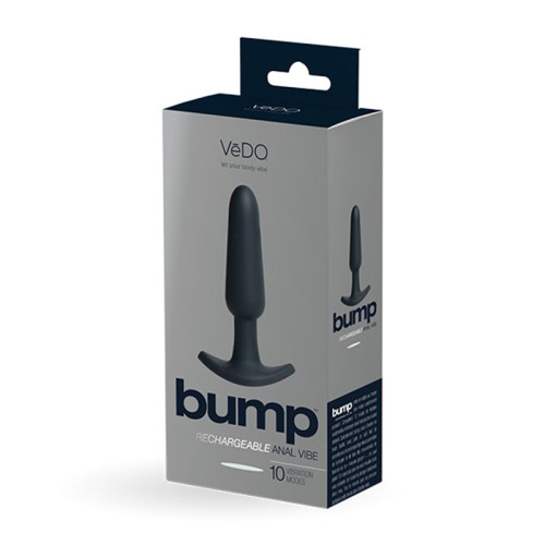 VeDO Bump Vibrador Anal Recargable - Potente e Impermeable