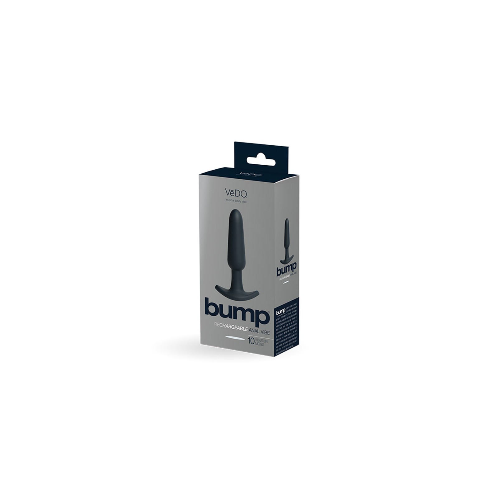 VeDO Bump Rechargeable Anal Vibe - Powerful & Waterproof