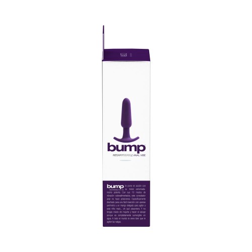 VeDO Bump Powerful Rechargeable Anal Vibe Deep Purple