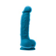 Colours Dual Density 5 in. Dildo Blue