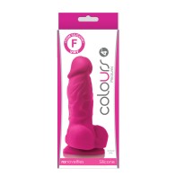 4-Inch Pink Dildo from Colours Pleasures