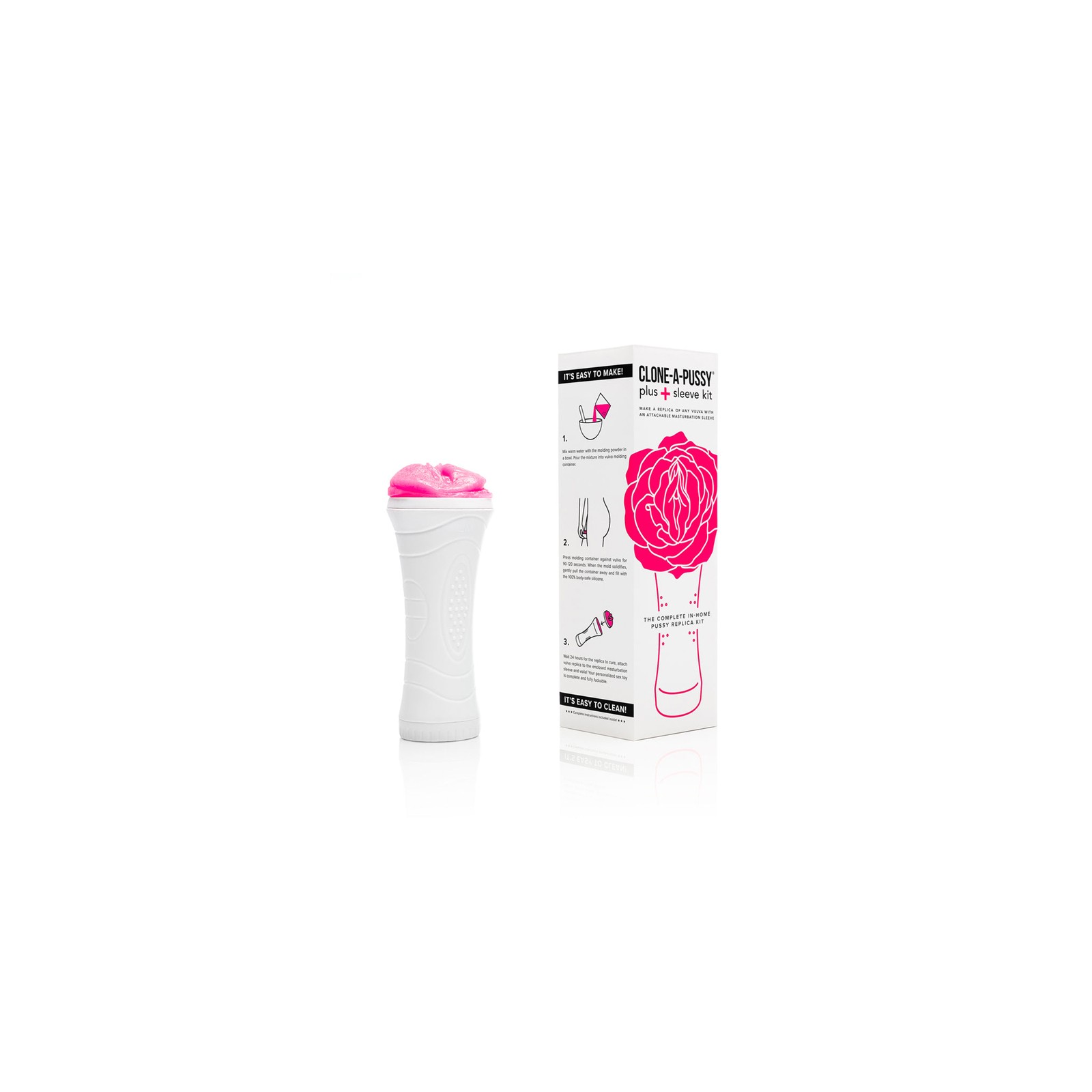 Kit de Moldeo Clone-A-Pussy Plus Sleeve Rosa