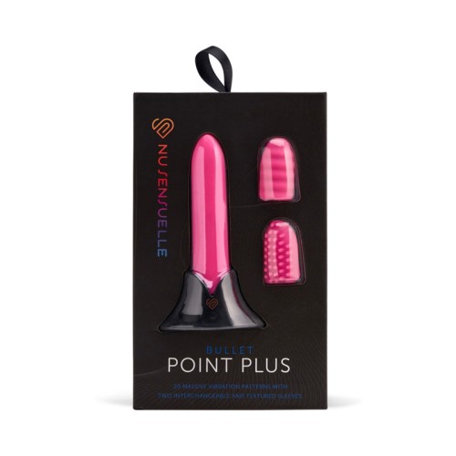 Nu Sensuelle Point Plus Vibrador Bullet con Fundas