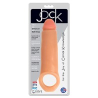 Curve Toys Jock Enhancer with Ball Strap 2 in. Beige