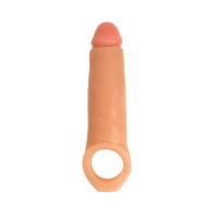 Curve Toys Aumentador Jock con Correa de Testículos 2 en. Beige