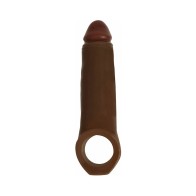 Curve Toys Jock 2 in. Enhancer with Ball Strap Brown