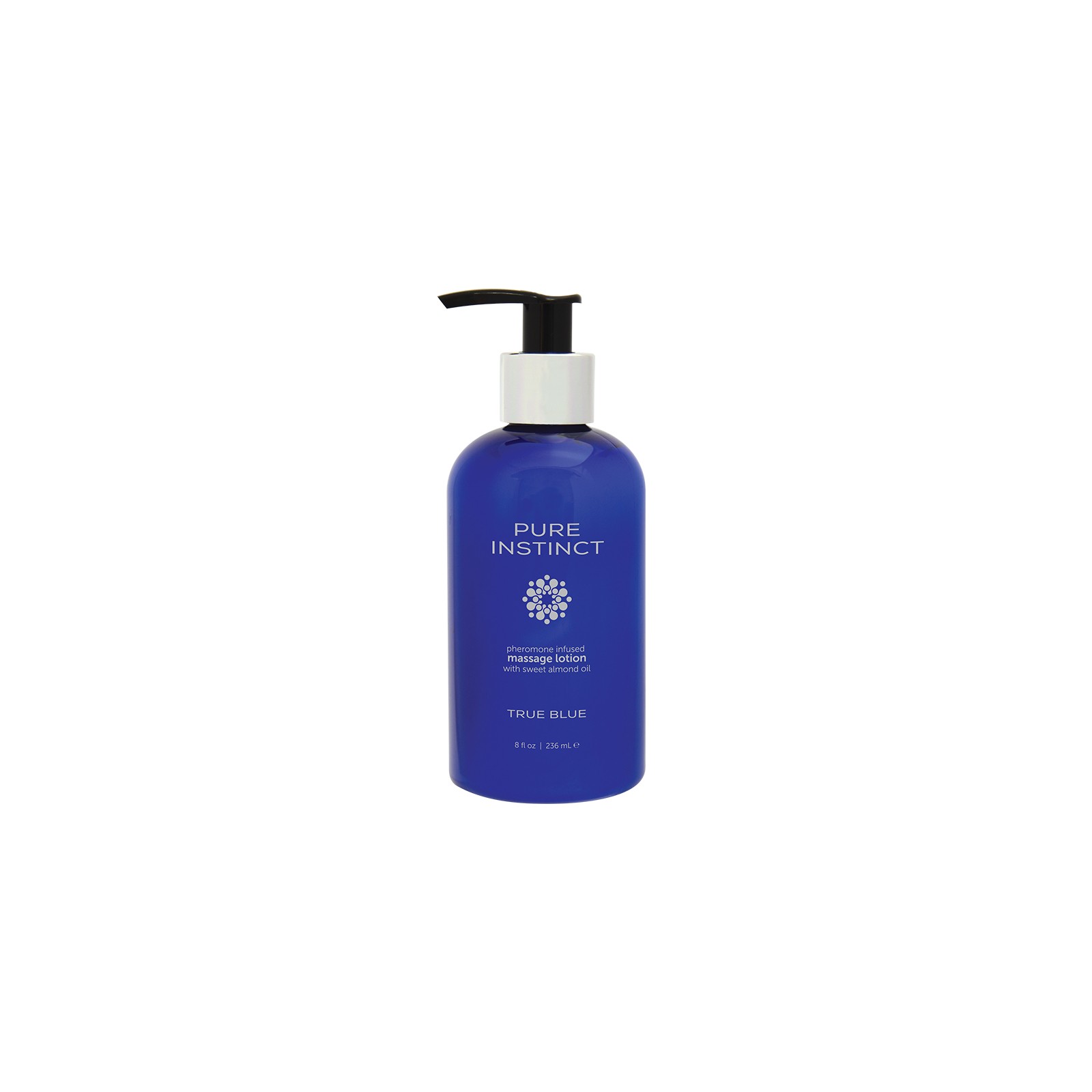 Loción de Masaje con Feromonas Pure Instinct True Blue 8oz