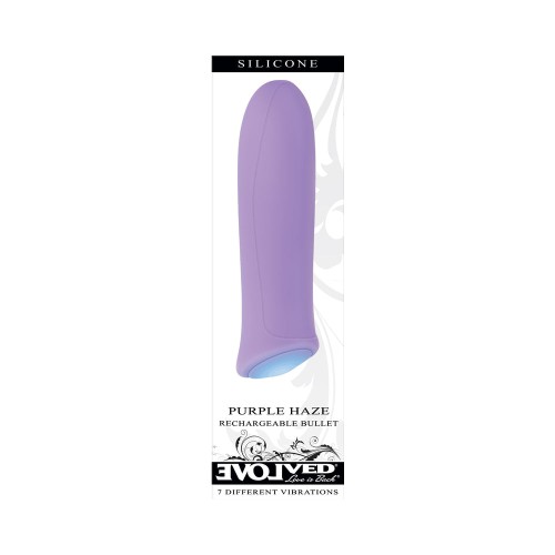 Vibrador de Bala Recargable Purple Haze de Evolved