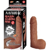 Natural Realskin Squirting Penis #2 - Authentic Pleasure