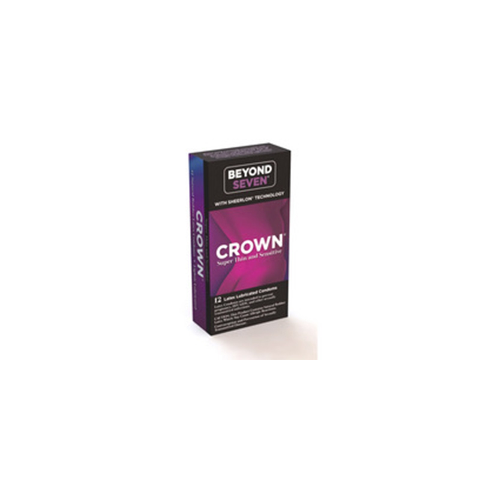 Crown Lubricated Condom 12pk