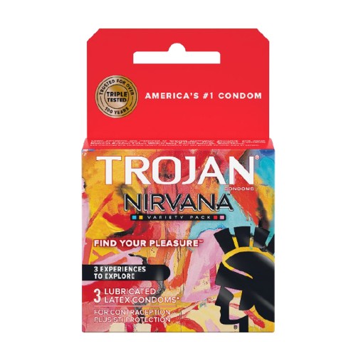 Condones Trojan Nirvana para Protección Total