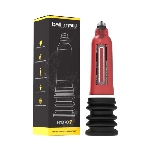 Bathmate Hydro7 Rojo - Bomba de Expansión del Pene